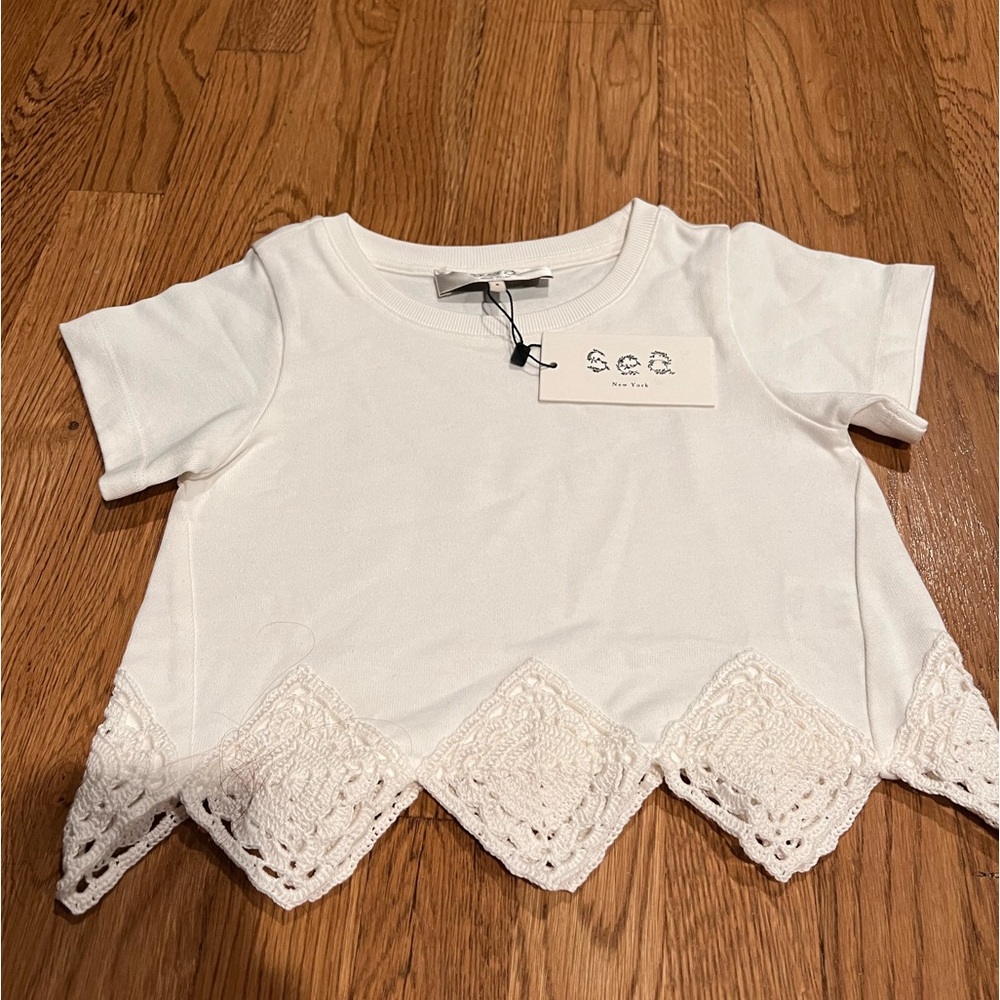 Sea Girls' Vlada Crochet Top